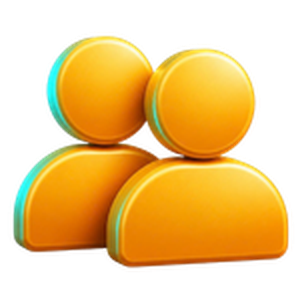 3D users icon