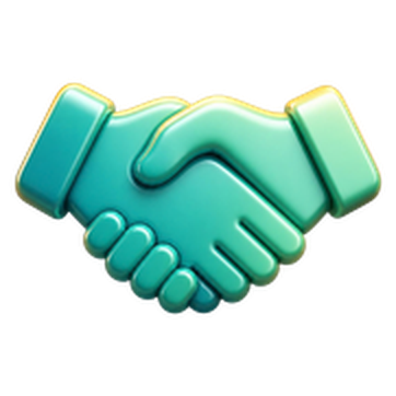 3D trust icon
