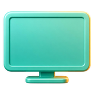 3D television icon